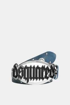Gothic Dsquared2 Plaque Belt
