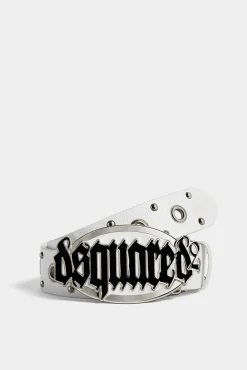 Gothic Dsquared2 Plaque Belt