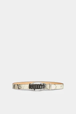 Gothic Dsquared2 Plaque Belt