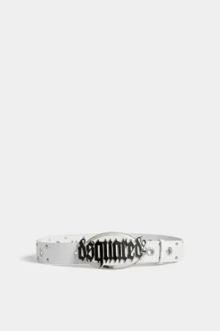 Gothic Dsquared2 Plaque Belt