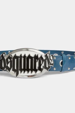 Gothic Dsquared2 Plaque Belt