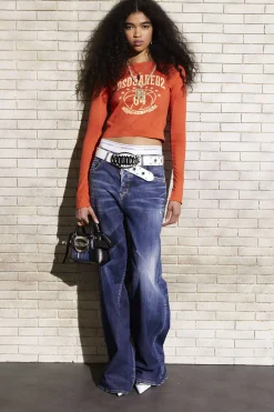 Gothic Dsquared2 Plaque Belt