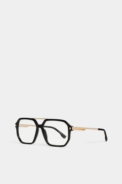 Hype Black Gold Optical Glasses