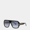 Hype Black Sunglasses
