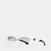 Hype Black White Sunglasses