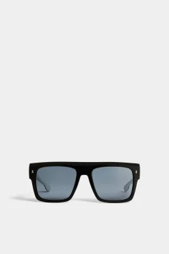 Hype Black White Sunglasses