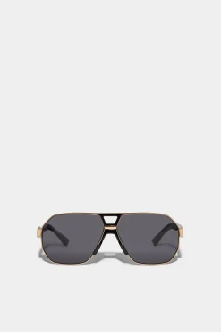 Hype Gold Sunglasses