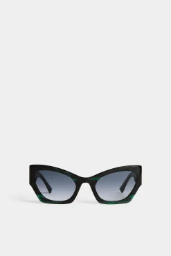 Hype Green Horn Sunglasses