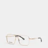 Hype Rose Gold Optical Frames