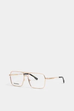 Hype Rose Gold Optical Frames