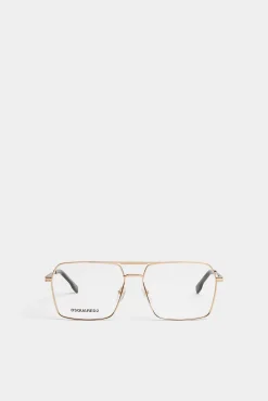 Hype Rose Gold Optical Frames
