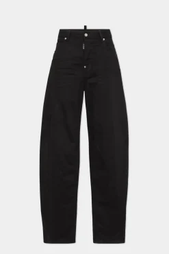 Icon Black Bull Wash Slouchy Jean