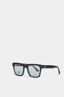 Icon Brown Blue Optical Glasses