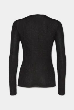 Knit Long Sleeve Top