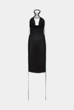 Lace Up Dress
