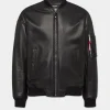 Leather Bomber