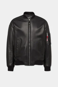Leather Bomber