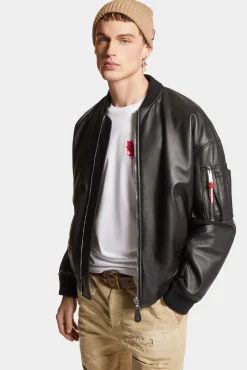 Leather Bomber