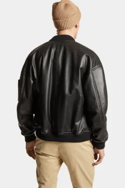 Leather Bomber