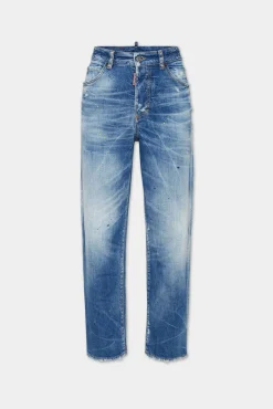 Light Clean Baby Blue Wash Boston Jeans