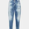 Light Scarface Wash '80s Jeans