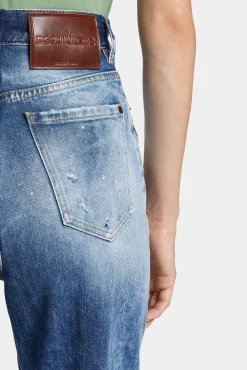 Light Scarface Wash '80s Jeans