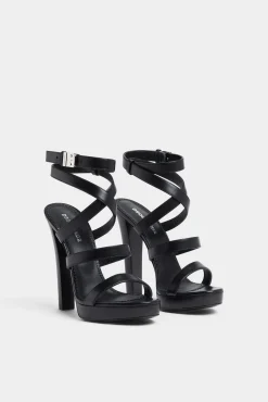 Lock Yourself Heeled Sandals