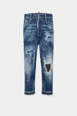 Medium Ripped Wash Baby Carpenter Jeans