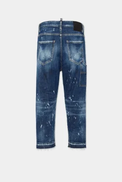 Medium Ripped Wash Baby Carpenter Jeans