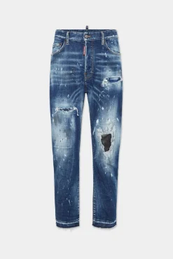 Medium Ripped Wash Bro Jeans