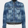 Medium Ripped Wash Rider Dan Jean Jacket