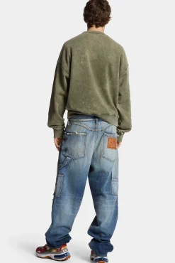 Medium Rusty Nail Wash Loose Carpenter Jeans
