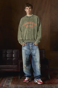 Medium Rusty Nail Wash Loose Carpenter Jeans