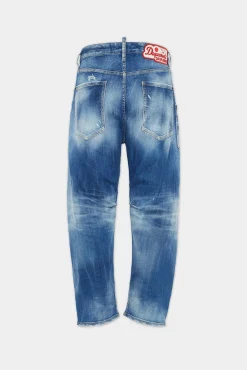 Medium Small Hole Wash Kawaii Jeans