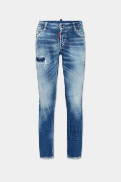 Medium Small Hole Wash Medium Waist Jennifer Jeans