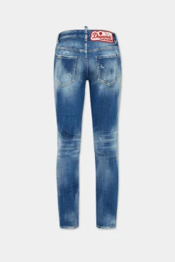 Medium Small Hole Wash Medium Waist Jennifer Jeans