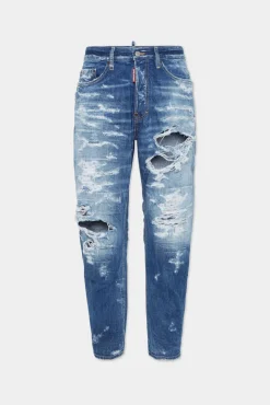 Medium Super Ripped Wash Bro Jeans