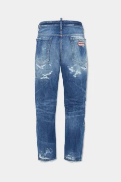 Medium Super Ripped Wash Bro Jeans