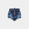 Medium Wash Hot Pant