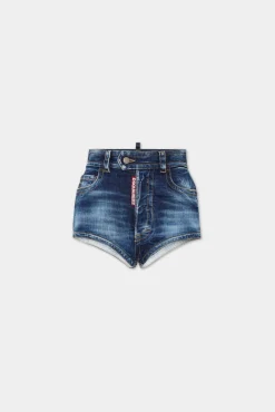 Medium Wash Hot Pant