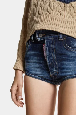 Medium Wash Hot Pant