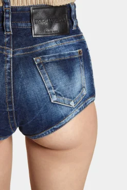 Medium Wash Hot Pant