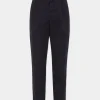 One Pleat Cotton Pant