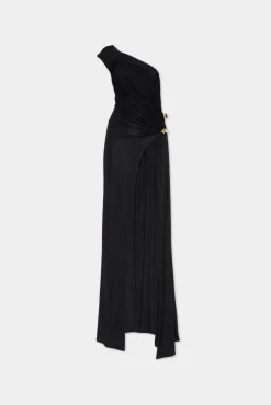 One Shoulder Jersey Dress