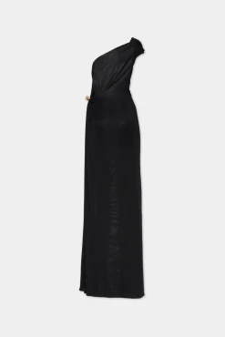 One Shoulder Jersey Dress