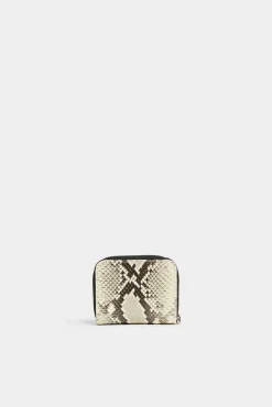 Python Gothic Dsquared2 Leather Zip Wallet
