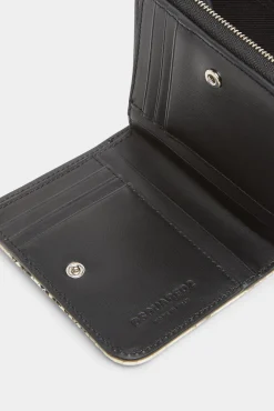 Python Gothic Dsquared2 Leather Zip Wallet