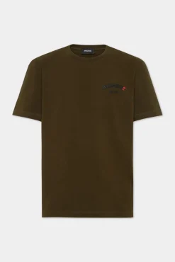 Regular Fit Rubber Logo T-Shirt