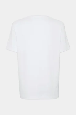 Regular Fit Rubber Logo T-Shirt