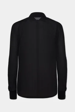 Ribbed Sheer Shirt